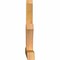 Ekena Millwork Richland Rough Sawn Timber Gable Bracket, Western Red Cedar, 60"W x 35"H x 4"D x 4"F, 14/12 Pitch GBW060X35X0404RIC00RWR - alternate 2